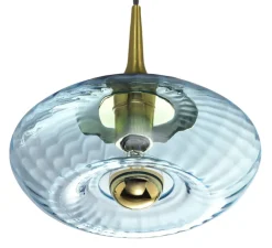 Suspension, Grace, aigue-marine, Ø28cm, H25cm - Elements lighting