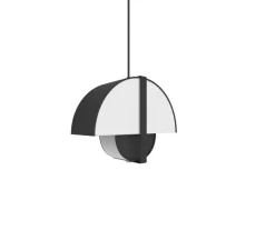Suspension*DesignHeure Suspension, Grand Arto, , L40cm, H30cm - Noir et blanc