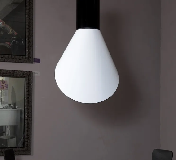 Suspension, Grand Cargo, noir, blanc, H115cm - Designheure