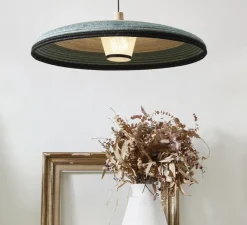 Suspension*Forestier Suspension, Grass L, , Ø80cm, H22cm - bleu