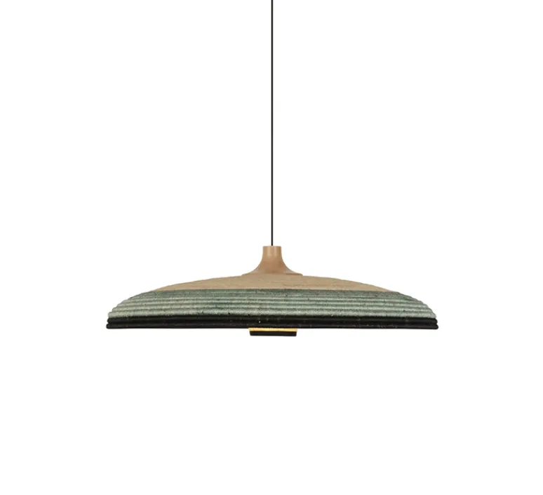 Suspension*Forestier Suspension, Grass L, , Ø80cm, H22cm - bleu