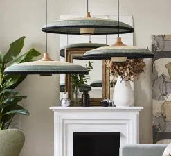 Suspension, Grass M, bleu, Ø60cm, H21cm - Forestier