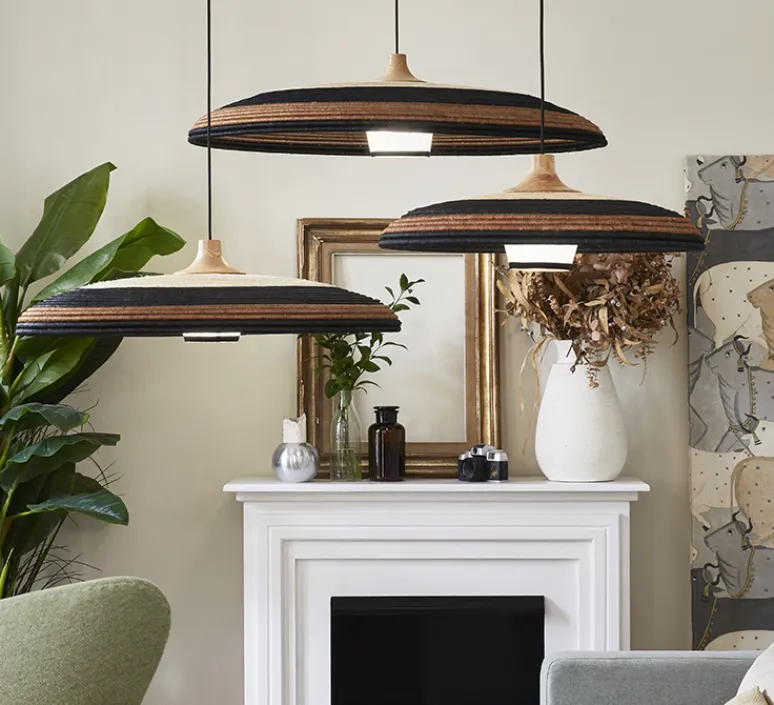 Suspension*Forestier Suspension, Grass M, , Ø60cm, H21cm - marron