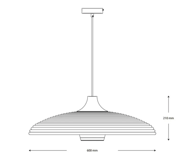 Suspension*Forestier Suspension, Grass M, , Ø60cm, H21cm - vert