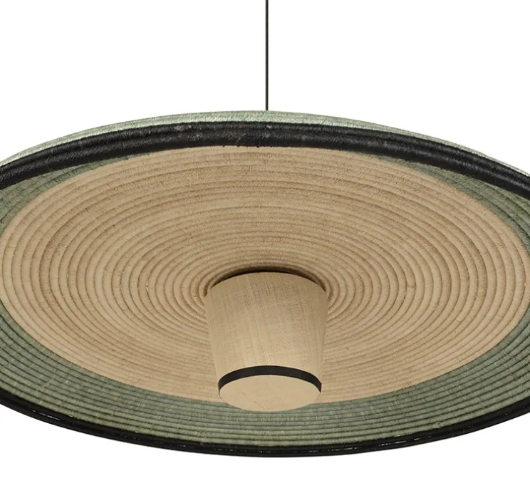 Suspension, Grass XL, bleu, Ø100cm, H24cm - Forestier