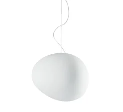 Suspension*Foscarini Suspension, Gregg Grande LED, , LED, 2700K, 2581lm, L47cm, H40cm - blanc et blanc