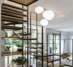 Suspension*Foscarini Suspension, Gregg Grande, , LED, 2700K, 2581lm, L47cm, H40cm - variable, blanc