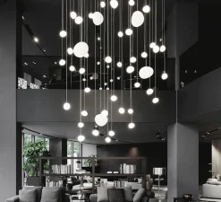 Suspension*Foscarini Suspension, Gregg Grande, , LED, 2700K, 2581lm, L47cm, H40cm - variable, blanc