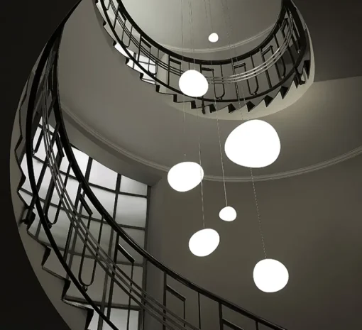 Suspension*Foscarini Suspension, Gregg Media, , L31cm, H26cm - câble 10m, blanc