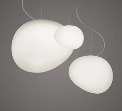 Suspension*Foscarini Suspension, Gregg Media, , LED, 2700K, 2581lm, L31cm, H26cm - variable, blanc