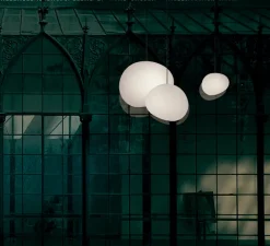Suspension*Foscarini Suspension, Gregg Outdoor Grande, , IP44-65, LED, L46cm, H39cm - blanc