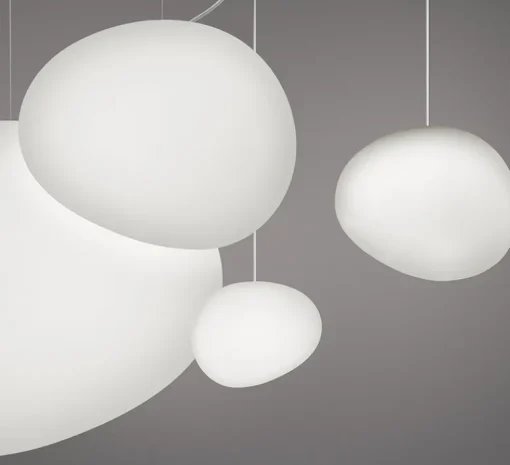 Suspension*Foscarini Suspension, Gregg Piccola, , câble de 10m, L13cm, H11cm - blanc