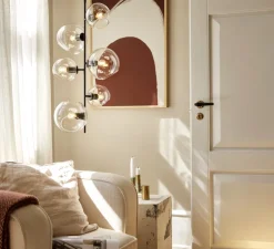 Suspension, Göte, noir, Ø42cm, H83cm - Cobankeryd