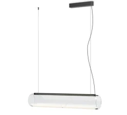 Suspension*Vibia Suspension, Guise 2277, , LED, 3000K, 2613lm, Ø16cm, H89cm - transparent