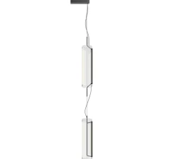 Suspension*Vibia Suspension, Guise 2271, , LED, 3000K, 3484lm, Ø16cm, H126cm - transparent