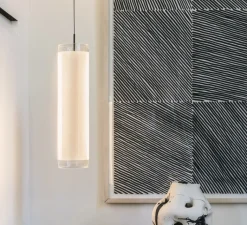 Suspension*Vibia Suspension, Guise 2270, , LED, 3000K, 1742lm, Ø16cm, H63cm - transparent
