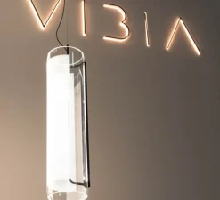 Suspension*Vibia Suspension, Guise 2270, , LED, 3000K, 1742lm, Ø16cm, H63cm - transparent