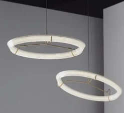 Suspension*Vibia Suspension, Halo Jewel, 2351, , LED, dim, 3000k, 1726 lm, Ø56,3cm, H4cm - or