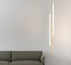 Suspension, Halo Jewel 2356, or, LED, 3000K, 4584lm, Ø25cm, H172cm - Vibia