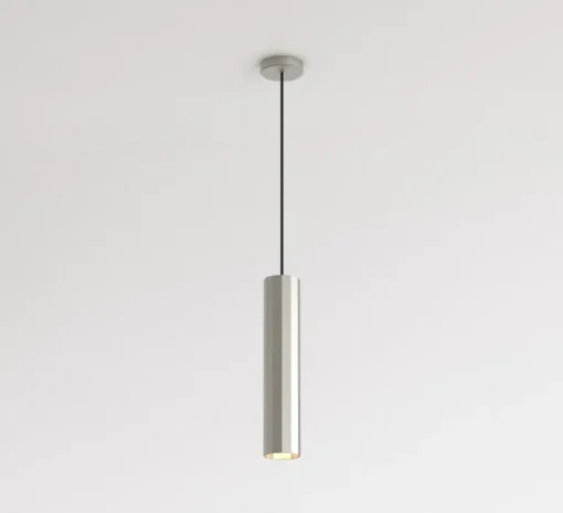 Suspension*Astro Suspension, Hashira, , Ø8,15cm, H40cm - nickel mat
