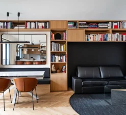 Suspension, hazel branch, noir, LED, dim, 2700K-6000k, 300lm-1150lm, L100cm, H6cm - Umage