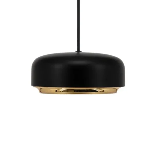Suspension, hazel mini, noir, LED, dim, 3000K, 600 lm, Ø22cm, H9,5cm - Umage