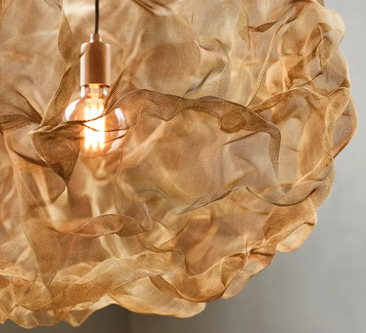 Suspension, Heat Small, laiton, Ø55cm, H30cm - Northern