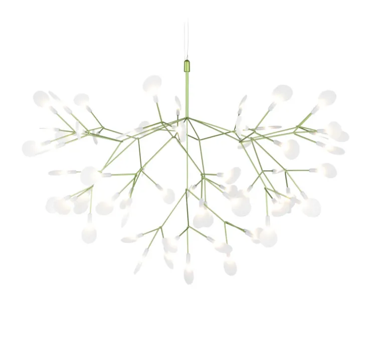 Suspension, Heracleum III Suspended Large, vert, LED, dim, 2600K, 1687 lm, Ø98cm, H65cm - Moooi