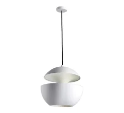 Suspension, Here Comes the Sun 350, blanc et blanc, Ø35cm, H35cm - DCW éditions Paris