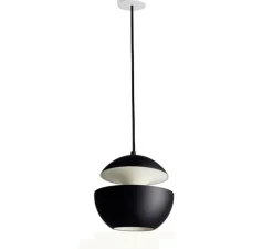 Suspension*DCW éditions Paris Suspension, Here comes the sun 175, , Ø17,5cm, P17,5cm - Dcw editions noir, blanc