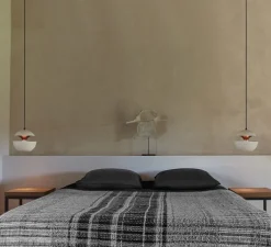 Suspension*DCW éditions Paris Suspension, Here Comes The Sun 175, blanc (intérieur cuivre), câble 5m, Ø17,5cm, H17,5cm - DCW blanc, cuivre