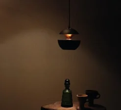 Suspension*DCW éditions Paris Suspension, Here comes the sun 175, , Ø17,5cm, P17,5cm - Dcw editions noir, cuivre