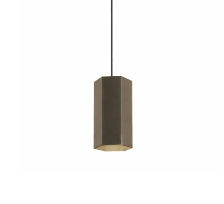 Suspension*Wever&Ducré Suspension, HEXO 2.0 LED, 3000K, , H20cm - bronze