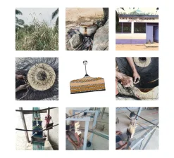 Suspension*Golden Editions Suspension, High Life S, , Ø22cm, H27cm - herbe