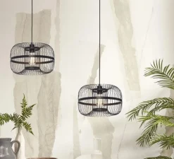 Suspension, Hokkaido S, noir, Ø38cm, H25cm - Good&Mojo