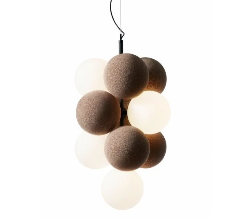 Suspension*Abstracta Suspension, Holly Vertical, , L54cm, H101,5cm - terracotta