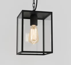 Suspension, Homefield 240, noir, IP23, dim, Ø18cm, H20,4cm - Astro