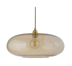 Suspension, Horizon 45, Or fumé, Ø45cm, H22cm - Ebb and Flow