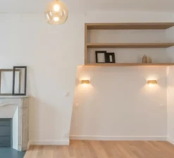 Suspension, Horizon 45, Or fumé, Ø45cm, H22cm - Ebb and Flow