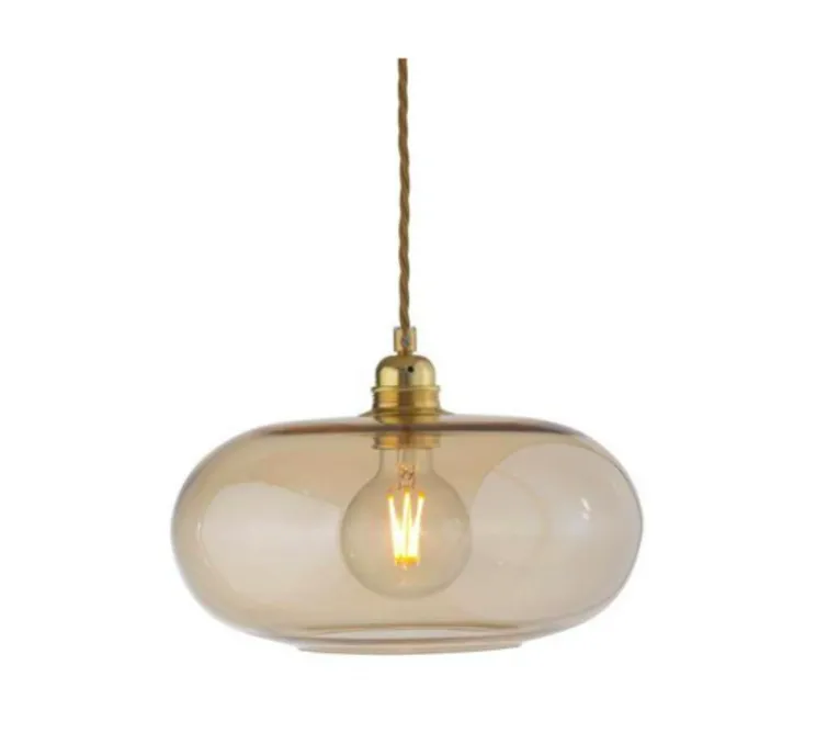 Suspension, Horizon 29, Or fumé, Ø29cm, H18cm - Ebb and Flow