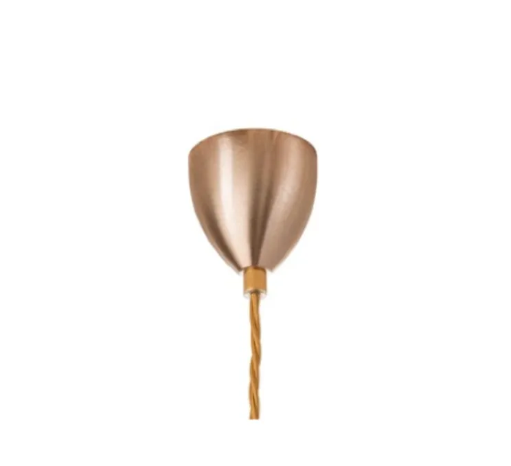 Suspension, Horizon 29, Or fumé, Ø29cm, H18cm - Ebb and Flow