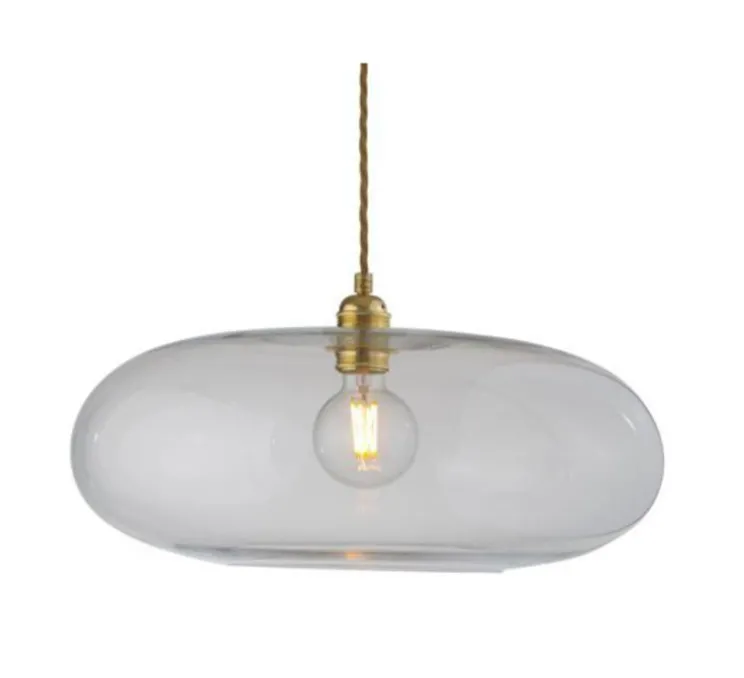 Suspension, Horizon 45, transparent, Ø45cm, H22cm - Ebb and Flow
