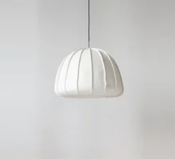 Suspension*Ay Illuminate Suspension, Hozuki M, naturel, Ø50cm, H40cm - blanc