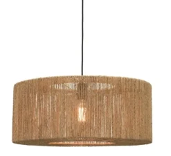 Suspension*Good&Mojo Suspension, Iguazu L, naturel, Ø60cm, H25cm - Fibre naturelle