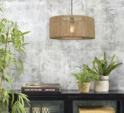 Suspension, Iguazu S, naturel, Ø50cm, H22cm - Good&Mojo