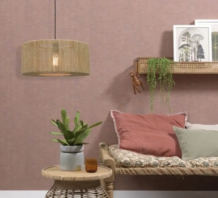 Suspension, Iguazu S, naturel, Ø50cm, H22cm - Good&Mojo