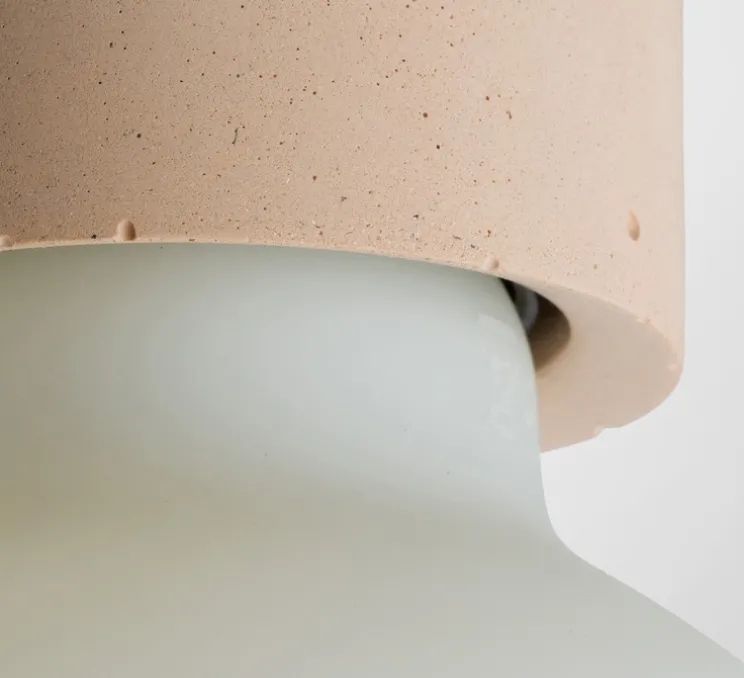 Suspension, Ila Maxi, Pêche, Ø5,5cm, H28cm - Plato Design