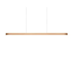 Suspension*LZF Suspension, I-Line, , LED, 3000K, 1808lm, L150cm, H5cm - hêtre naturel