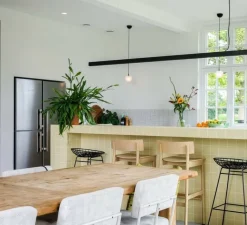 Suspension*Anour Suspension, I-Model Cord, , LED, dim, 2700K, 3550 lm, L250cm, H5,3cm - acier bleui