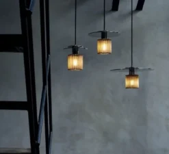 Suspension, In the Sun Suspension 270, argent et or, Ø27cm, H19,3cm - DCW